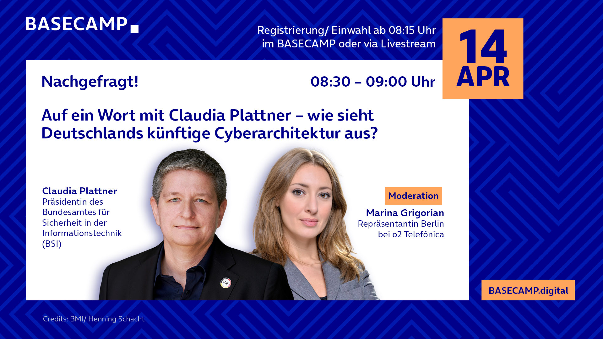 BASECAMP Nachgefragt!: Auf ein Wort mit Claudia Plattner – wie sieht Deutschlands künftige Cyberarchitektur aus?