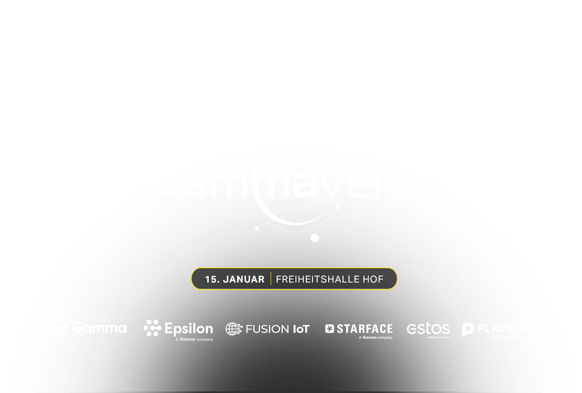 Gammaverse Logo, Datum 15. Januar 2026