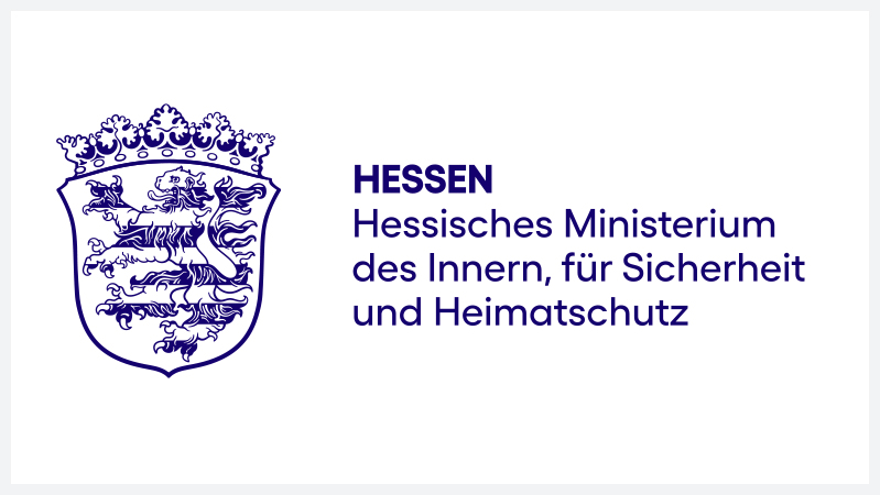 Logo Hessisches Ministerium des Innern, für Sicherheit und Heimatschutz